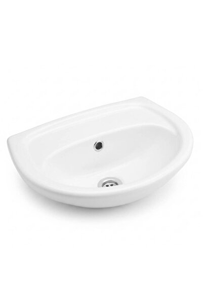 Serel Tek Lavabo Batarya Banklı 35x45 cm Beyaz - 2741DSS000