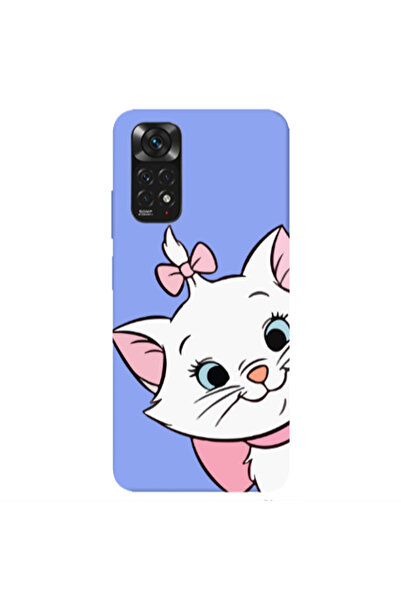 Other Xiaomi Redmi Note 11 4G I am here Light Purple Colored Silicone TPU Θήκη