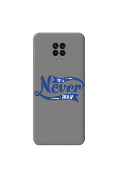 Other Xiaomi Redmi Note 9 Pro I Will Never Grow Up Grey Colored Silicone TPU ...