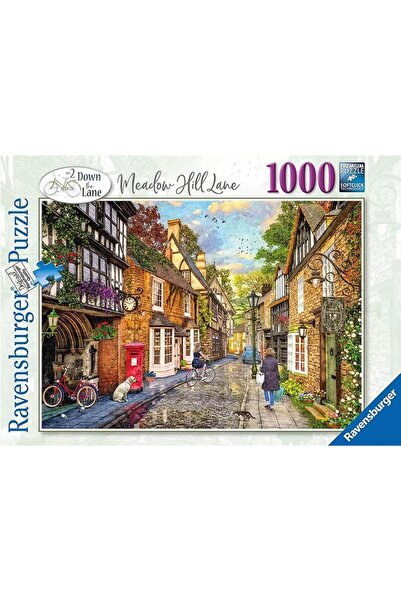 RAVENSBURGER Puzzle Meadow Hill Lane, 1000 piese, antireflex, 70x50cm