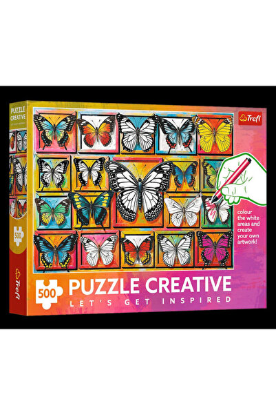 Trefl Creative puzzle 500 pieces - Butterfly (37561)