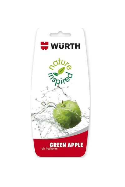 Würth Wurth Αρωματική Καρτέλα Κρεμαστή Αυτοκινήτου Nature Inspired Green Apple