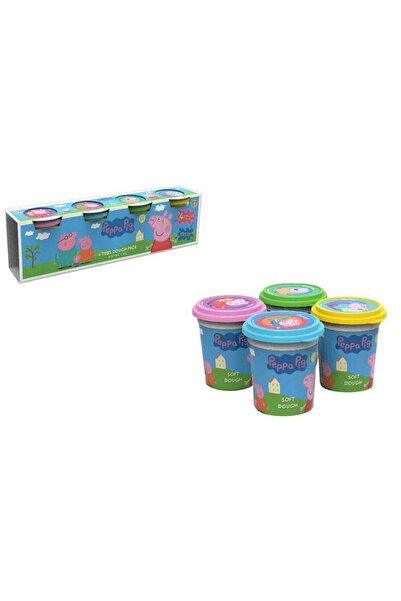 OEM Plastilină Pro Kids Peppa Pig 4 tuburi – set creativ pentru copii 3+