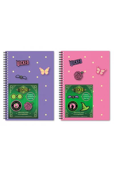 OEM Caiet A5 80 de pagini cu agrafe Wicked mix Beniamin