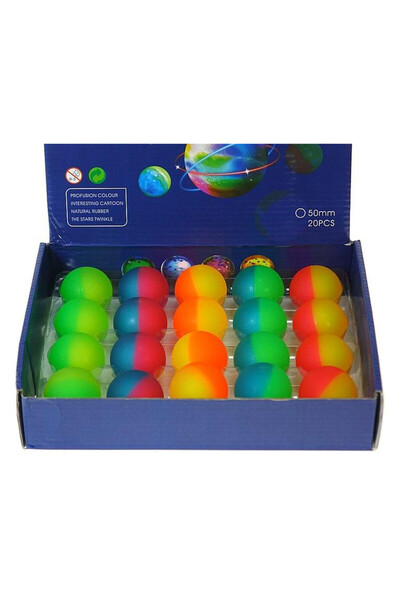OEM Set de 20 de mingi luminoase saritoare ADAR pentru copii 3+