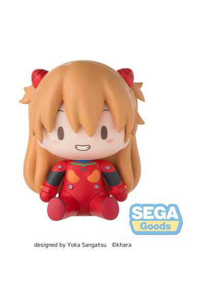 OEM Figurină Fuwa Petit Asuka Plug Suit 8 cm - Evangelion (ma)