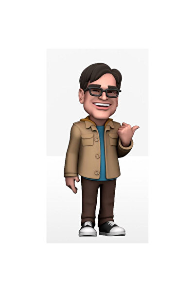OEM Figurina Minix Leonard Hofstadter, 12 cm, multicolor, set colectionabil