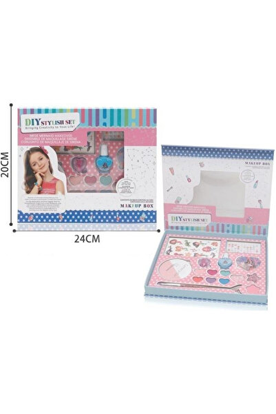 OEM Set cosmetic DIY Merkpol sirena cu autocolante si cristale