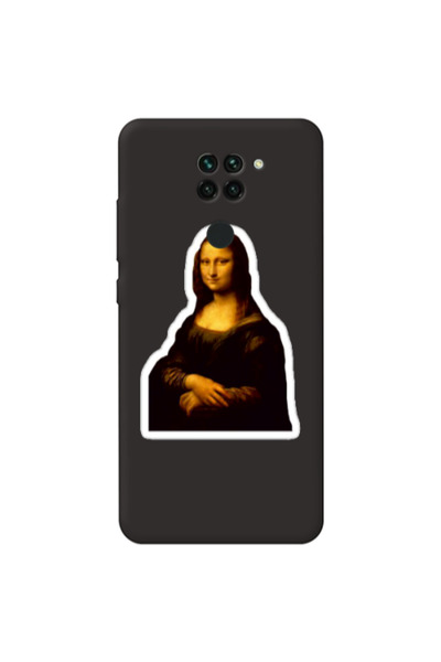 Other Xiaomi Redmi Note 9 Davinci Black Colored Silicone TPU Θήκη
