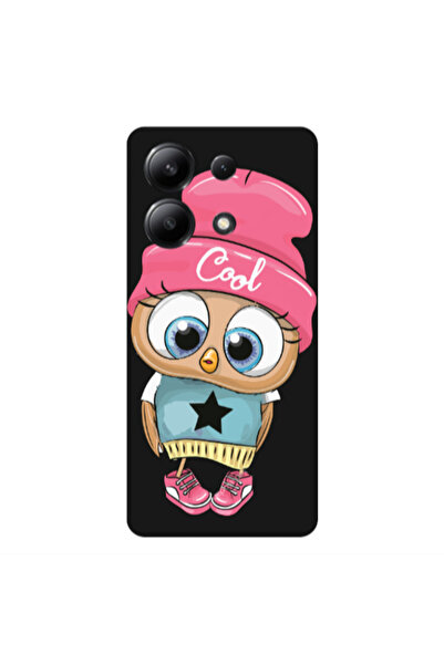 Other Xiaomi Redmi Note 13 4G Cool Star Black Colored Silicone TPU Θήκη