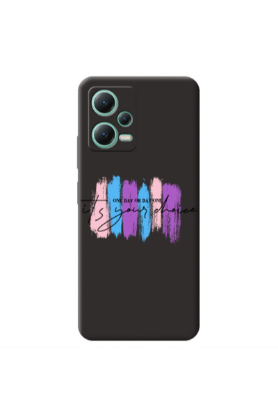 Other Xiaomi Redmi Note 12 Pro 5G One Day Or Day One Black Colored Silicone T...