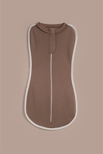 VAUVA 100% Cotton Breathable Baby Swaddle Sleeping Bag with Zipper