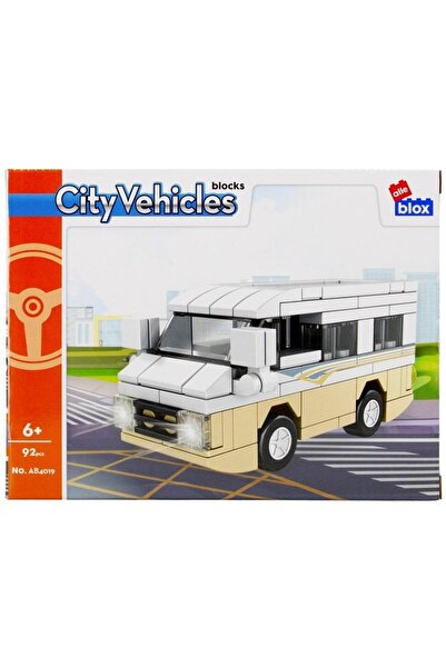 Alle blox Set de constructie masina, Alleblox, 92 de piese, Multicolor