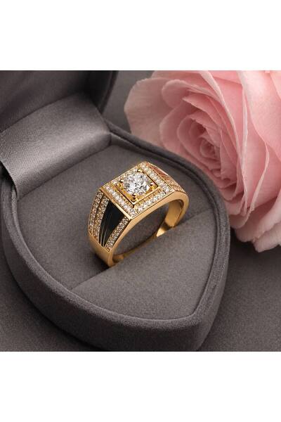STILCOCHET 18k gold plated ring
