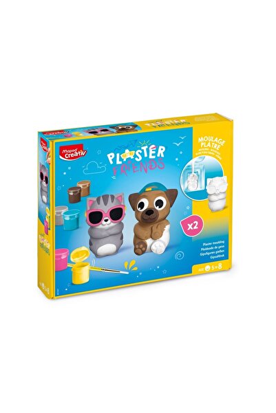 Maped Set Creativ Plaster Friends Pisică & Câine