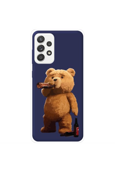 Other Samsung A72 Beer Time Dark blue Colored Silicone TPU Θήκη