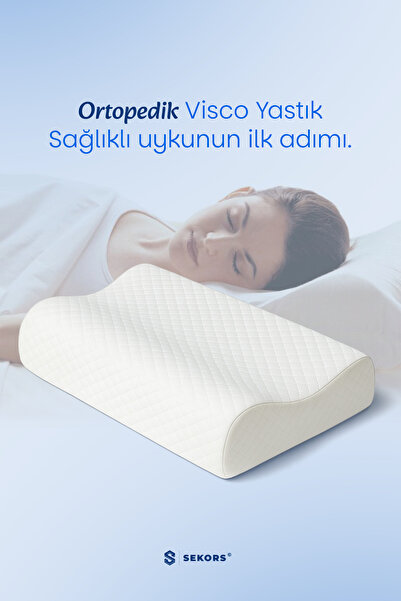 Sekors Boyun Destekli Ortopedik Visco Yastık Ve Ağrısı İçin Medikal Yastık