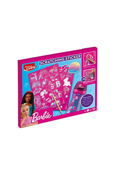 Maped Set creativ Barbie Scratch stickers