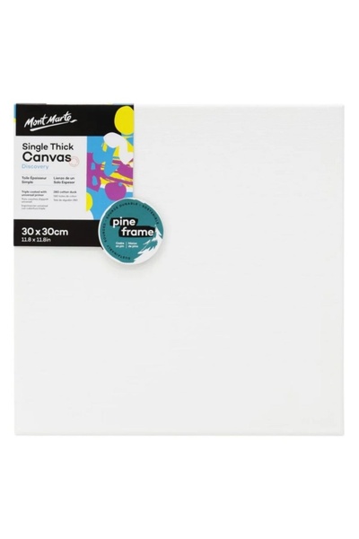 MC Micostore Panza pictura 30x30cm, Mont Marte - sasiu lemn, CDDS3030