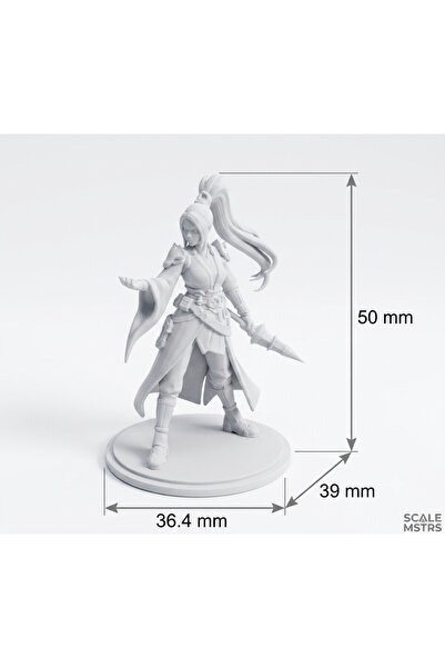 E3D PrintLAB Valorant Sage Figürü 5 cm | 3D Baskı Koleksiyon Biblosu | Oyun K...