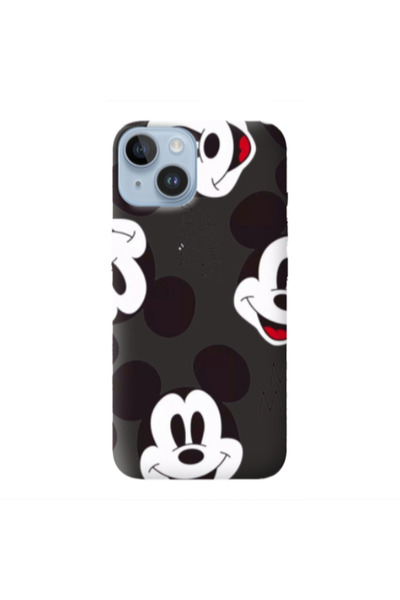 Other Apple iPhone 14 Plus Mickey Mouse Black Colored Silicone TPU Θήκη