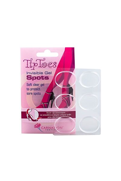 CARNATION | Tip Toes Spots Επιθέματα με Gel για Φουσκάλες | 6τμχ