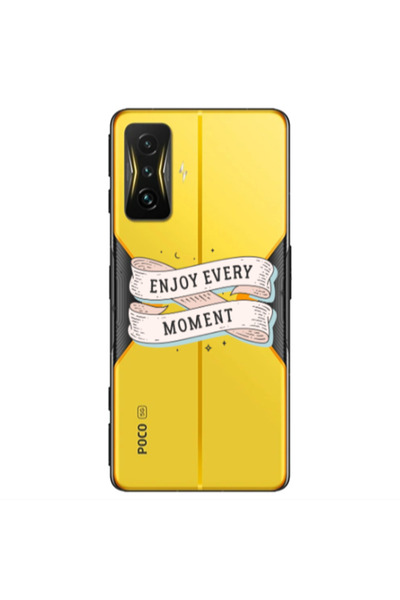 Other Xiaomi Poco F4 Gt Enjoy Every Moment 2 Transparent Silicone TPU Θήκη