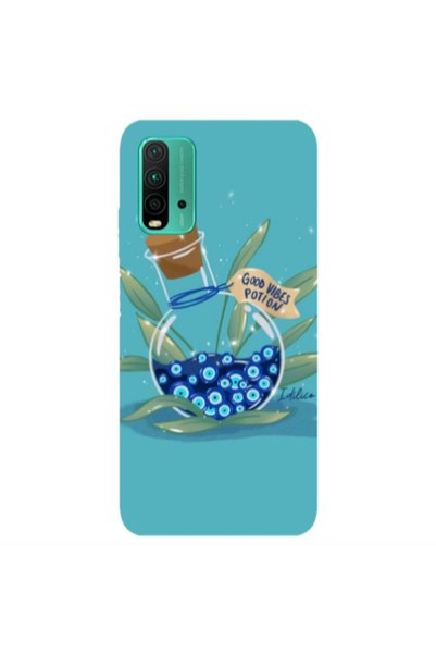Other Xiaomi Redmi 9T Good vibes potion Transparent Silicone TPU Θήκη