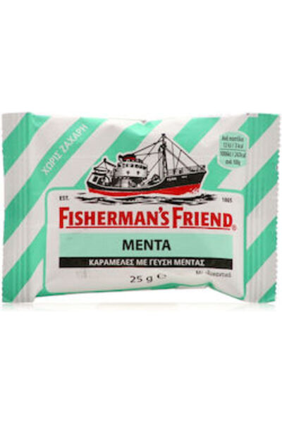 Fisherman's Friend | Mint Καραμέλες για Δροσερή Αναπνοή με Γεύση Μέντας | 25g