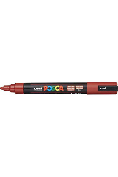 POSCA PC-5M Μαρκαδόρος Σχεδιασμού 2.5mm Κόκκινο Ρουμπίνι