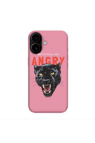 Other Apple Iphone 16 plus Pointed teeth Pink Colored Silicone TPU Θήκη