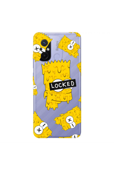 Other Xiaomi Redmi 12C Bart Simpson Transparent Silicone TPU Θήκη