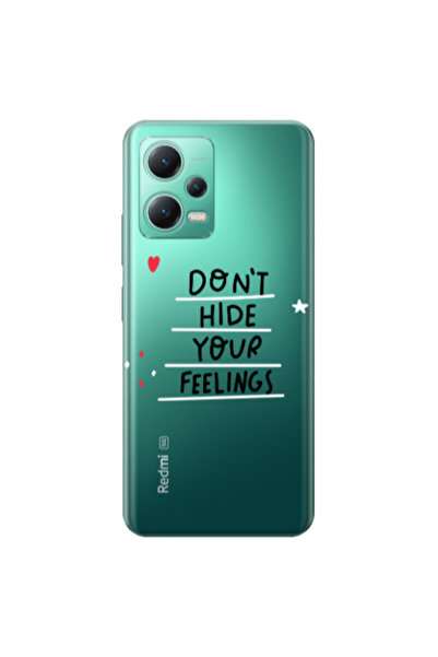 Other Xiaomi Redmi Note 12 Pro 5G Dont Hide Your Feelings Transparent Silicon...