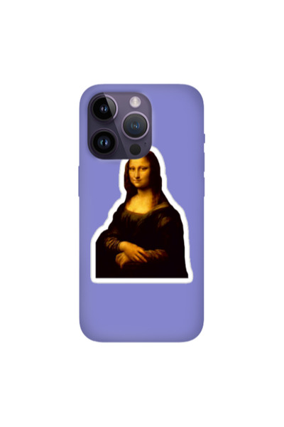 Other Apple iPhone 14 Pro Davinci Purple Colored Silicone TPU Θήκη