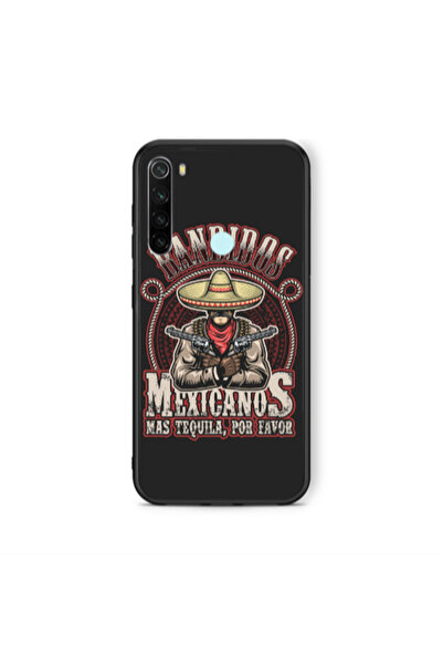 Other Xiaomi Redmi Note 8 Mexicanos Black Glossy Θήκη