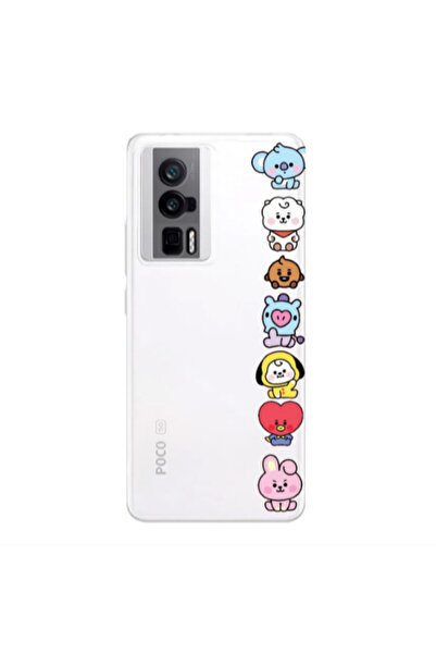 Other Xiaomi Poco F5 Pro Lovely animals Transparent Silicone TPU Θήκη