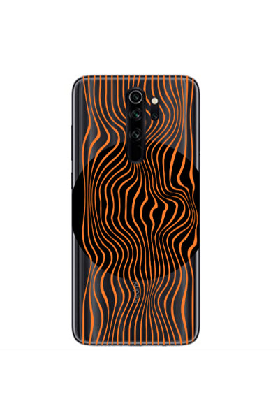 Other Xiaomi Redmi Note 8 Pro Trapezoidal lines Transparent Silicone TPU Θήκη