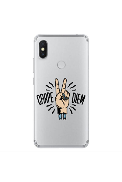 Other Xiaomi Redmi S2 Carpe Two Diem Transparent Silicone TPU Θήκη
