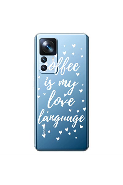 Other Xiaomi Mi 12T Coffe is my love language Transparent Silicone TPU Θήκη