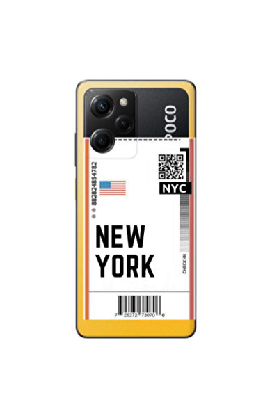 Other Xiaomi Poco X5 Pro New York NYC Transparent Silicone TPU Θήκη