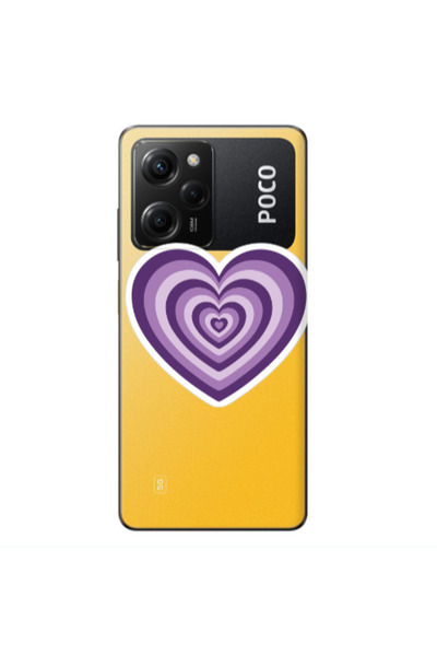 Other Xiaomi Poco X5 Pro My Heart Is Yours 2 Transparent Silicone TPU Θήκη