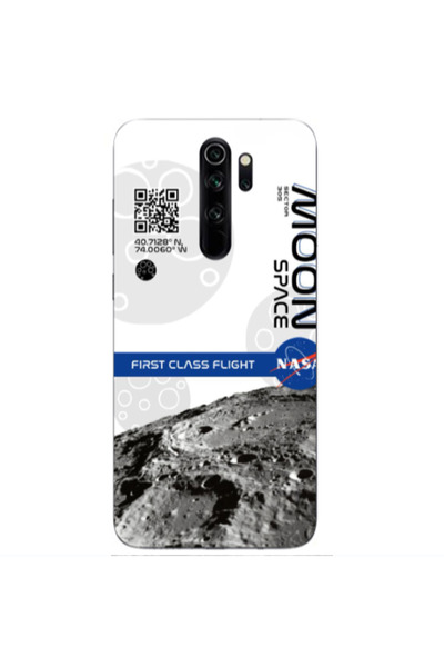 Other Xiaomi Redmi Note 8 Pro Moon Space Transparent Silicone TPU Θήκη