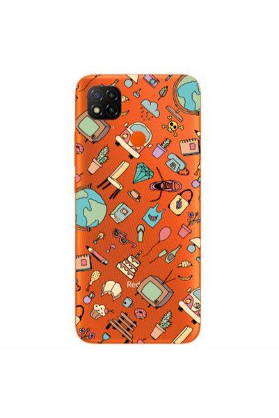 Other Xiaomi Redmi 9c Mixed up Transparent Silicone TPU Θήκη