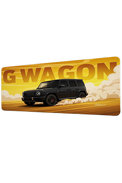 gxe.art Mercedes G63 Amg g Wagon 40X90 cm Gaming Mousepad Non-Slip Base Large...