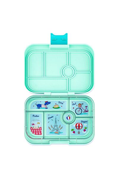 YumBox Δοχείο φαγητού Original 6 θέσεων - Σερέν Άκουα / Παρίσι " (Lunchbox Or...