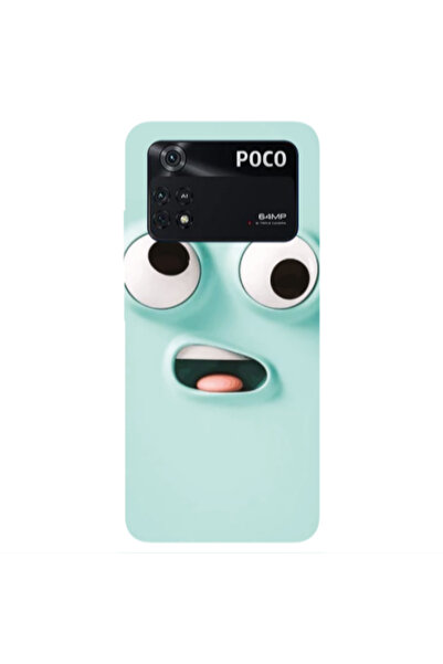 Other Xiaomi Poco M4 Pro 4G Strange face Transparent Silicone TPU Θήκη