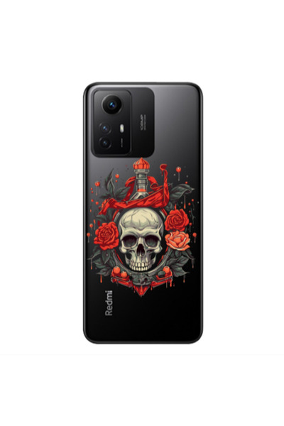Other Xiaomi Redmi Note 12s Flower head Transparent Silicone TPU Θήκη