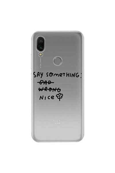 Other Xiaomi Redmi Note 7 Say Something Transparent Silicone TPU Θήκη