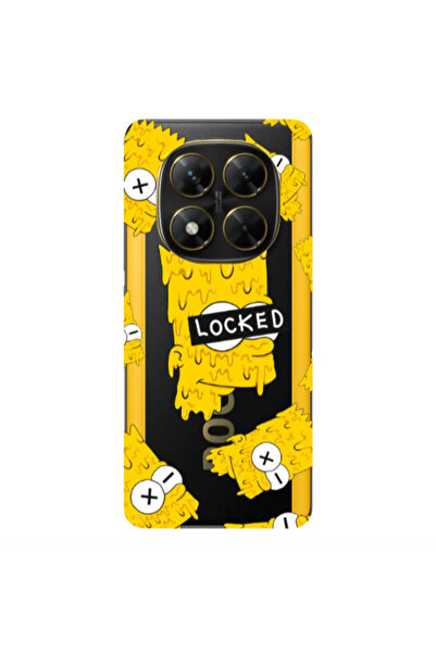 Other Xiaomi Poco X7 Bart Simpson Transparent Silicone TPU Θήκη