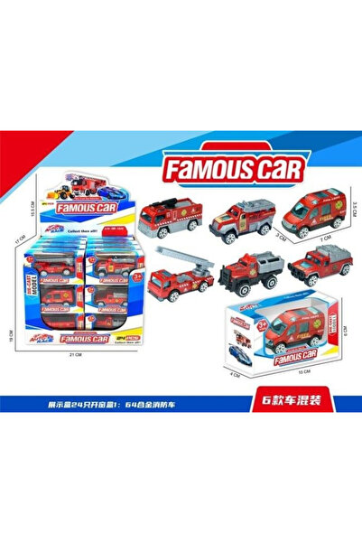OEM Masina de pompieri / vehicul de interventie Merkpol Famous Car, metal die...